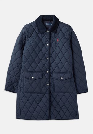WOVEN COAT - Žieminis paltas - navy