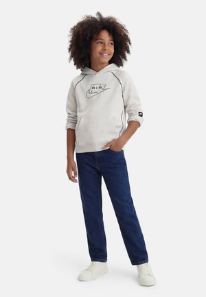 HOODIE UNISEX - Hanorac - light bone/black