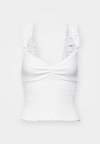 SYDNEY SMOCKED CAMI - Viršus - white