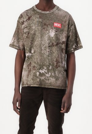 T-Shirt print - olive