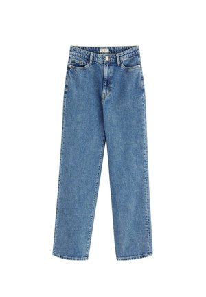 HANNA WIDE - Jeans straight leg - blue denim