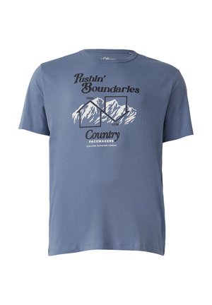 T-Shirt print - himmelblau