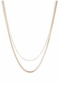 Hey Happiness MIXED SNAKE AND CABLE CHAIN - Halskette - rosegoldfarben