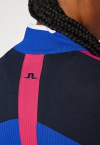 J.LINDEBERG Sports DEBORAH ZIP SWEATER - Stickad tröja - club blue