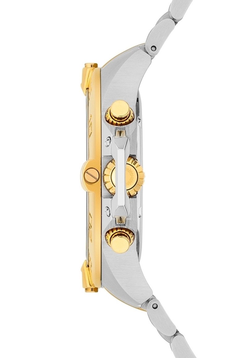Herren Analoguhren | Spears & Walker Chronograph silber gelbgold/silberfarben - UC98485 Herren Analoguhren | Spears & Walker Chronograph silber gelbgold/silberfarben - UC98485