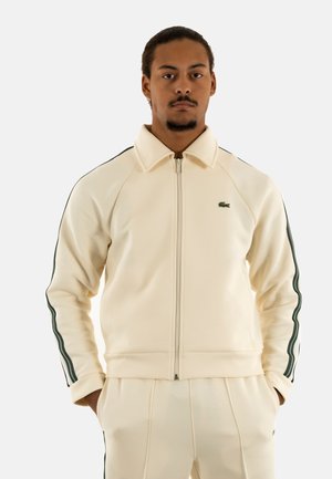 Sweater met rits - blanc