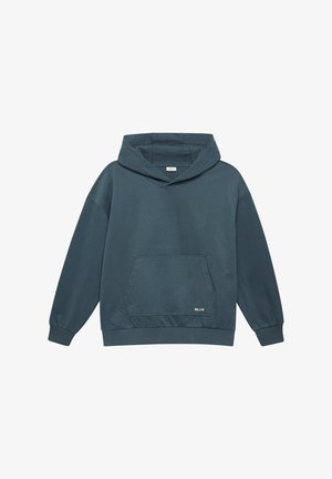 UNISEX MIT KÄNGURUTASCHEN  - Pulover s kapuco - royalblau