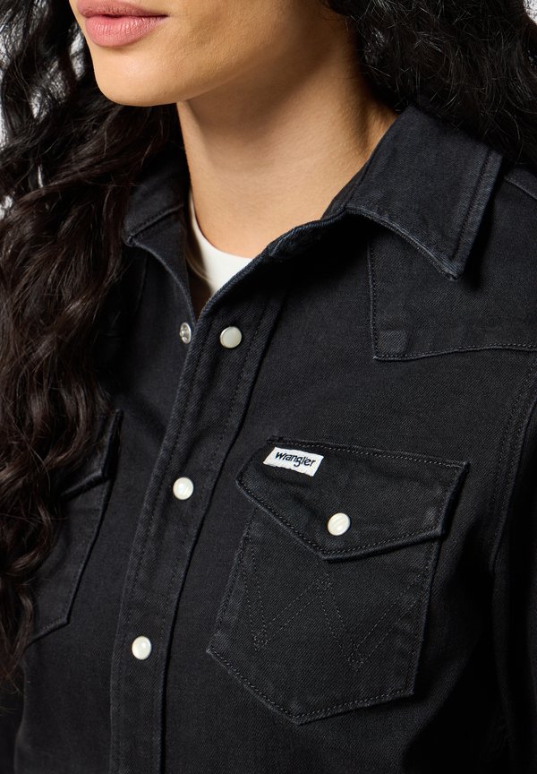 DENIM MATCH UP DRESS - Denim dress2