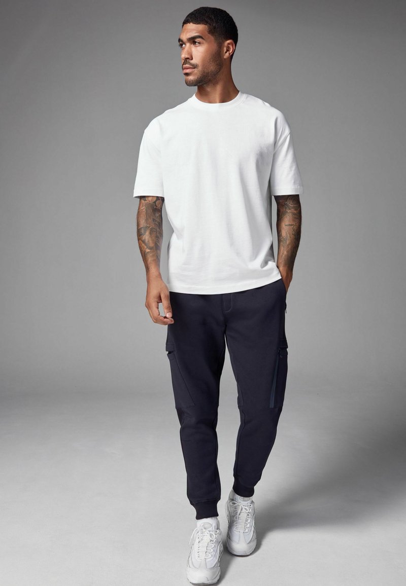 Next UTILITY JOGGERS- REGULAR FIT - Cargobukser - blue