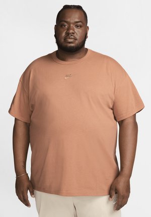 T-shirt basique - amber brown