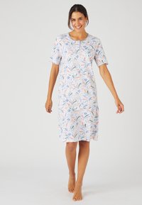 Damart Chemise de nuit / Nuisette - bleu graphique