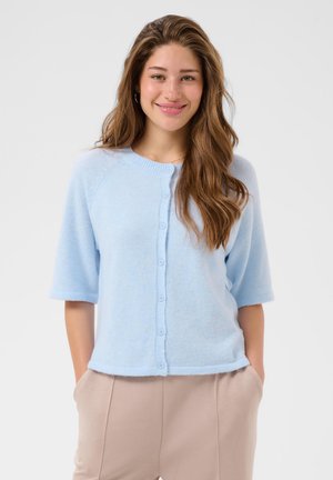 Love Copenhagen, LCKITTA SHORT SLEEVE KNIT CARDIGAN - Ζακέτα - cashmere blue melange