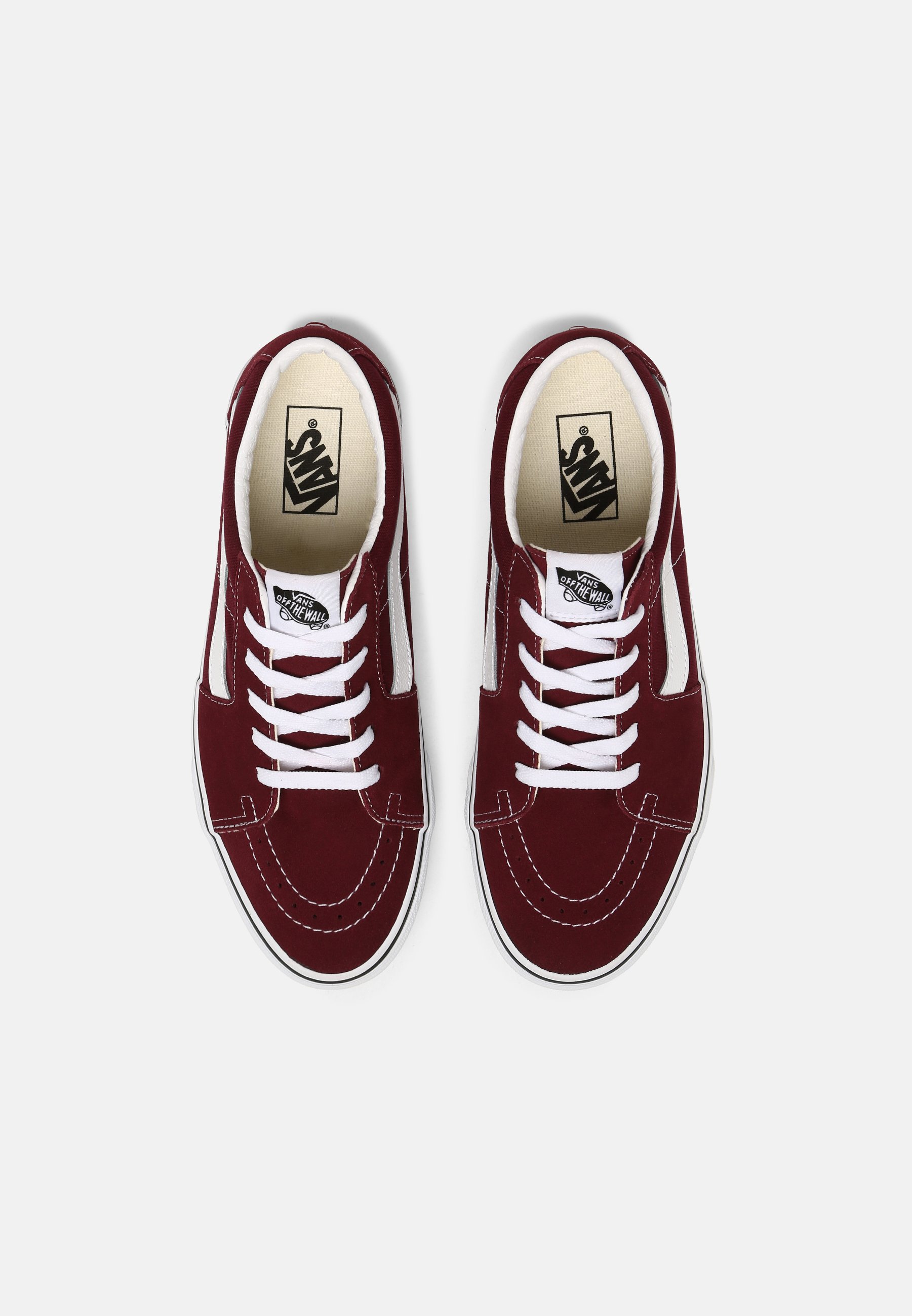 Vans SK8 UNISEX - Zapatillas skate - port royale/true white/burdeos -  Zalando.es