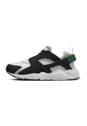 Nike Sportswear OLDER  HUARACHE RUN 2.0 - Zapatillas - white black malachite saturn gold