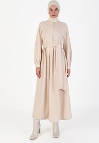 Modanisa REFKA  - Vestito lungo - light beige