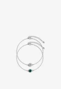 Selezionato, couleur argentée cristal vert