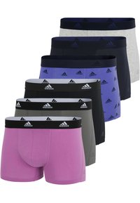 Unselected, pink black blue