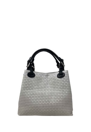 Bolso de mano - ecru-nero