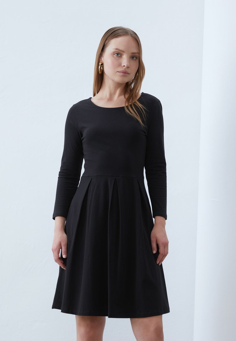 Anna Field - Jerseyklänning - black, Förstora