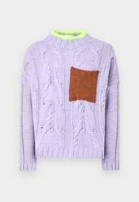 SWEATER WAFFLE - Strickpullover - lila