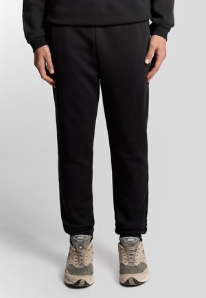 MID LOGO BRUSHBACK CUFFED JOGGER - Træningsbukser