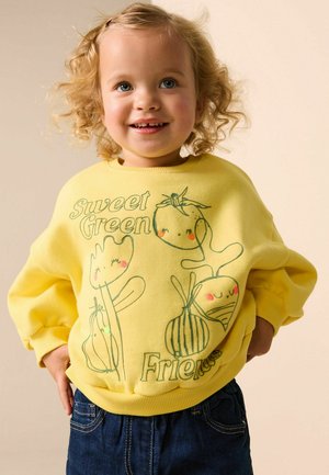 Next, REGULAR FIT - CREW NECK - Sweatshirt - yellow vegetables