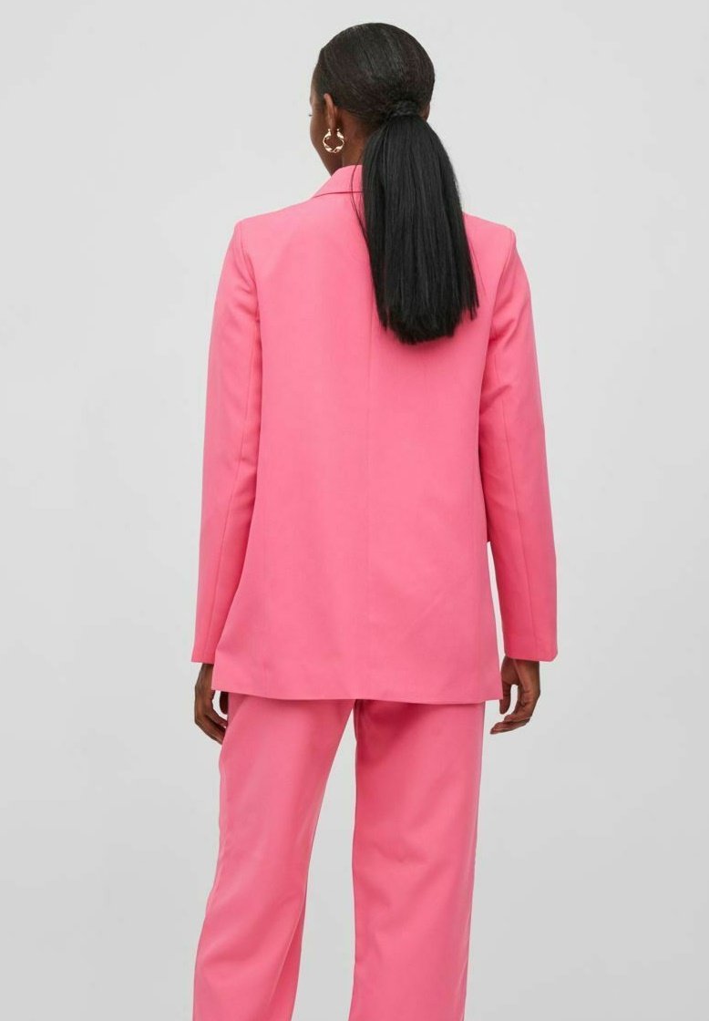 VILA LOOSE FIT - Short coat - fandango pink/pink - Zalando.de