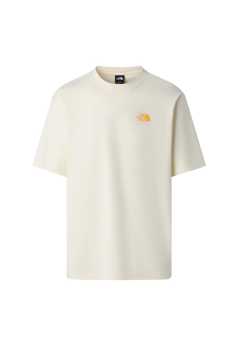 The North Face EXPEDITION TEE - Print T-shirt - white dune summit gold ...