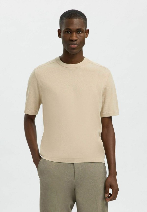 T-Shirt basic - oatmeal