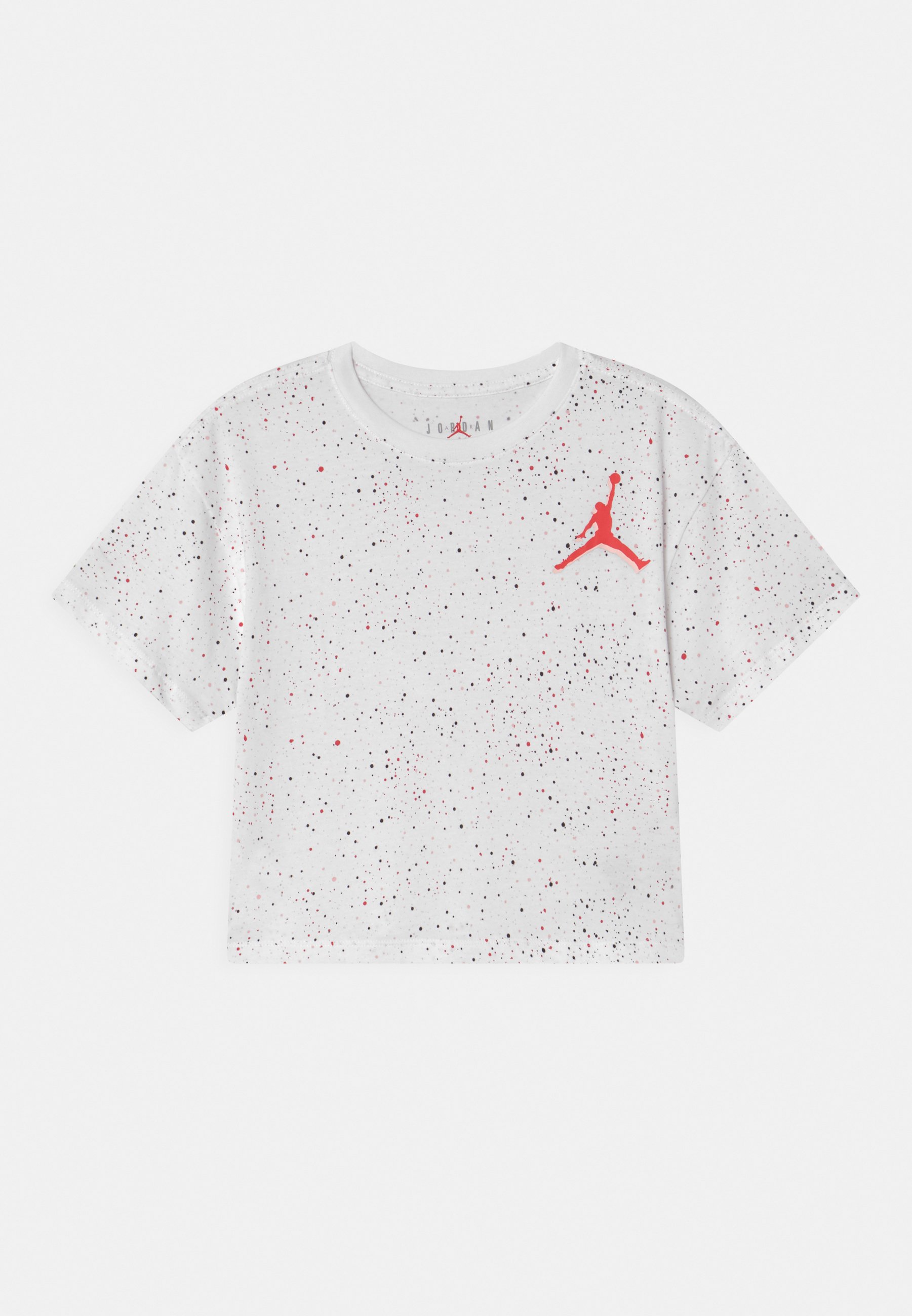 Jordan Color Mix Speckle Print Tshirt, Size: 12-13y, White