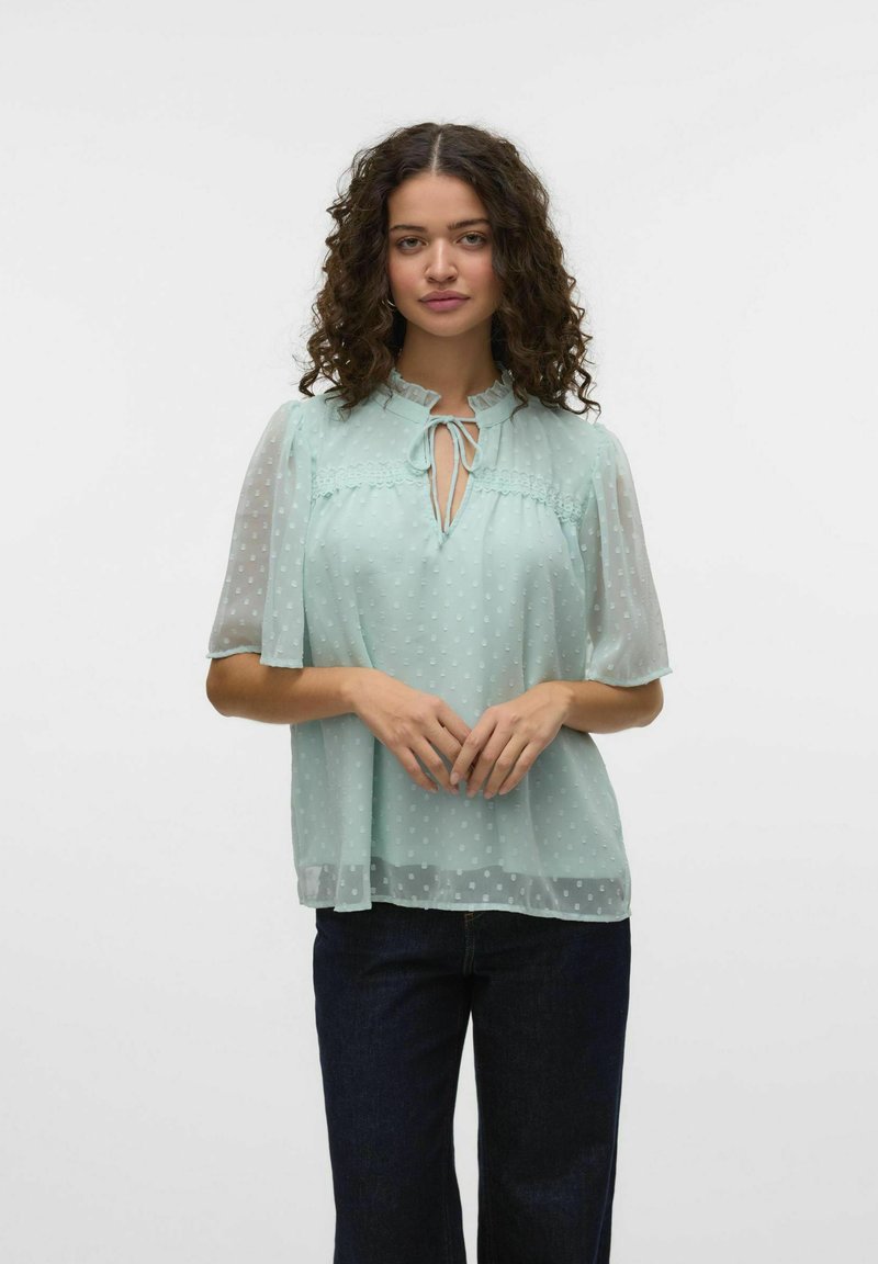 Vero Moda VMLEAH - Bluza - gray mist