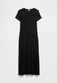 MAXI DRESS - Vestido de malha - black