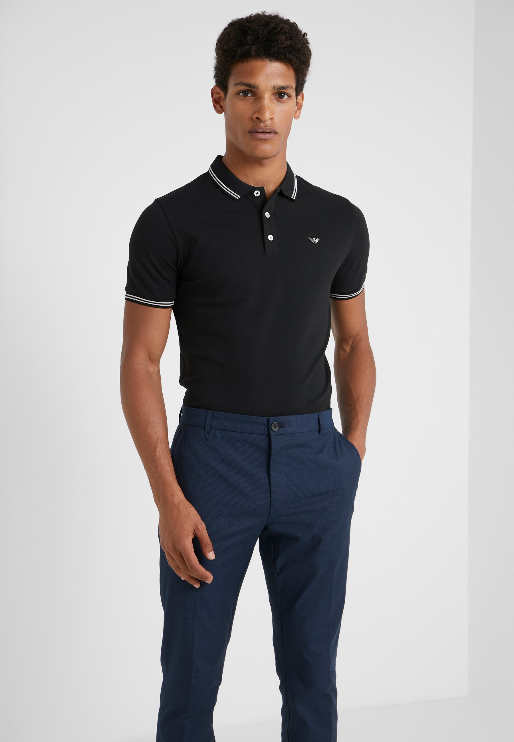 Emporio Armani Poloshirt - nero/schwarz