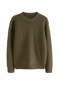 Next CREW NECK - Džemperis - khaki green