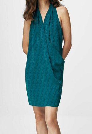 Massimo Dutti Robe longue - dark blue