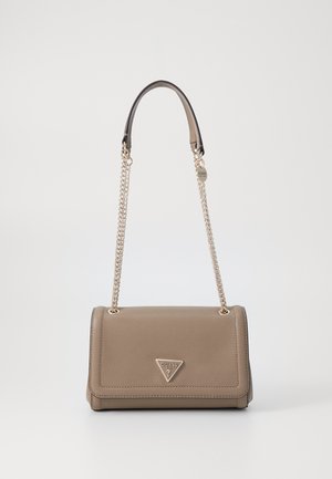 NOELLE CONVERTIBLE - Cross body bag - dark taupe