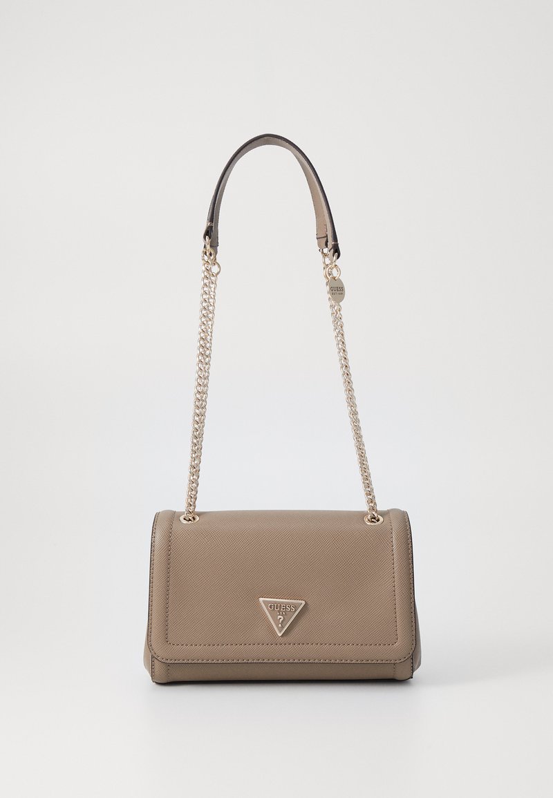 Guess NOELLE CONVERTIBLE - Borsa a tracolla - dark taupe