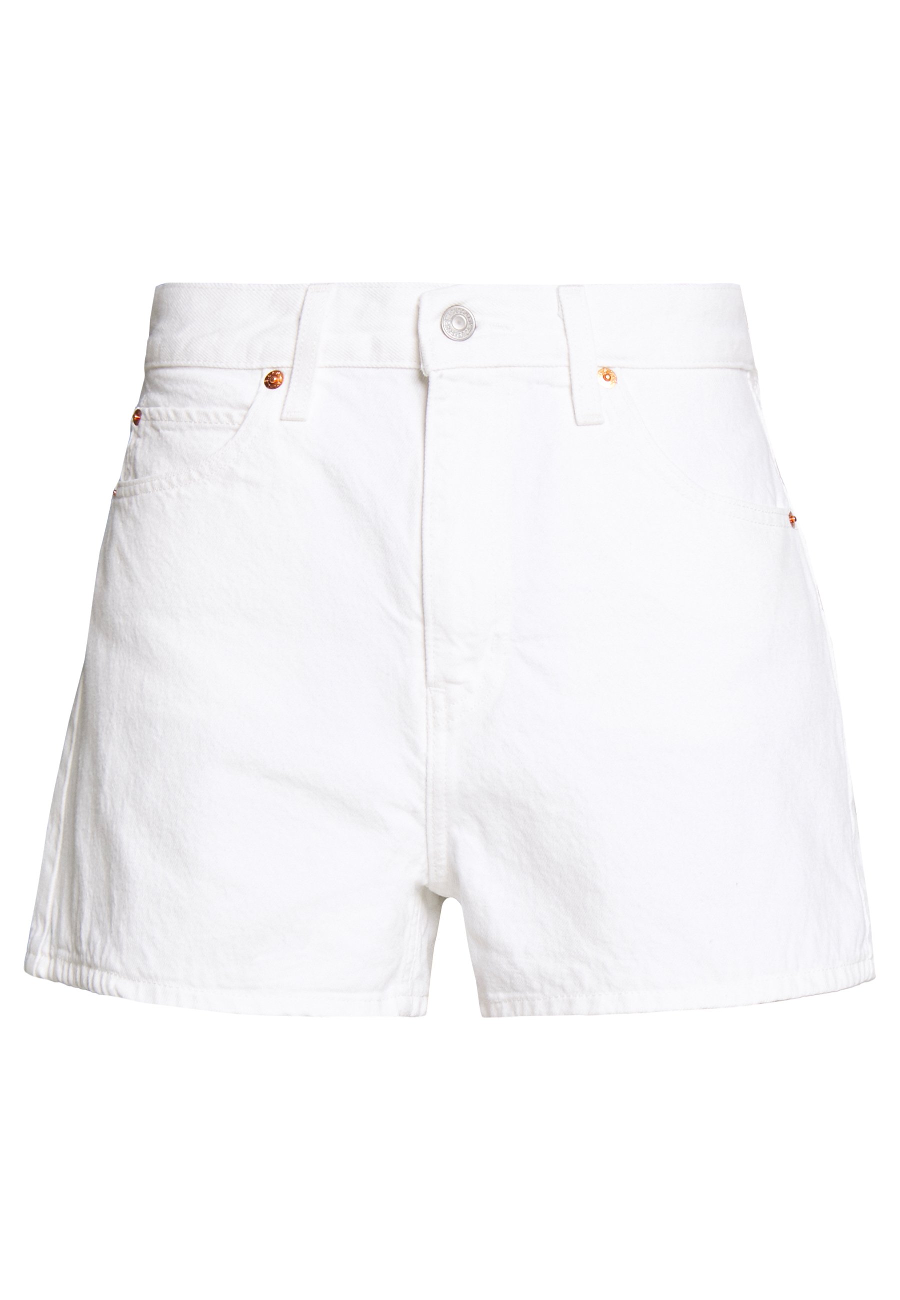 white shorts denim
