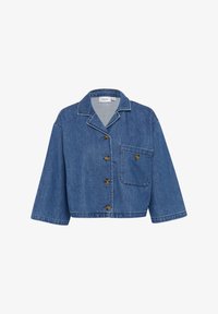 Unselected, medium blue denim