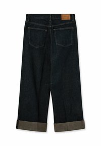 HEYANNO HOPE TURN-UP - Traperice opuštenog kroja - dark blue