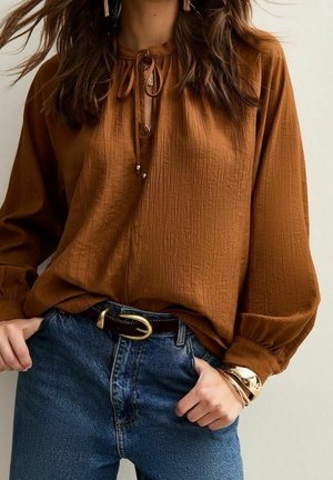 Blouse - orange