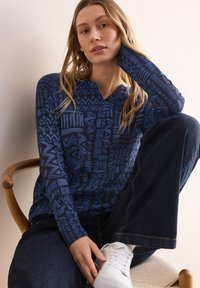 Cecil Langarmshirt - blau