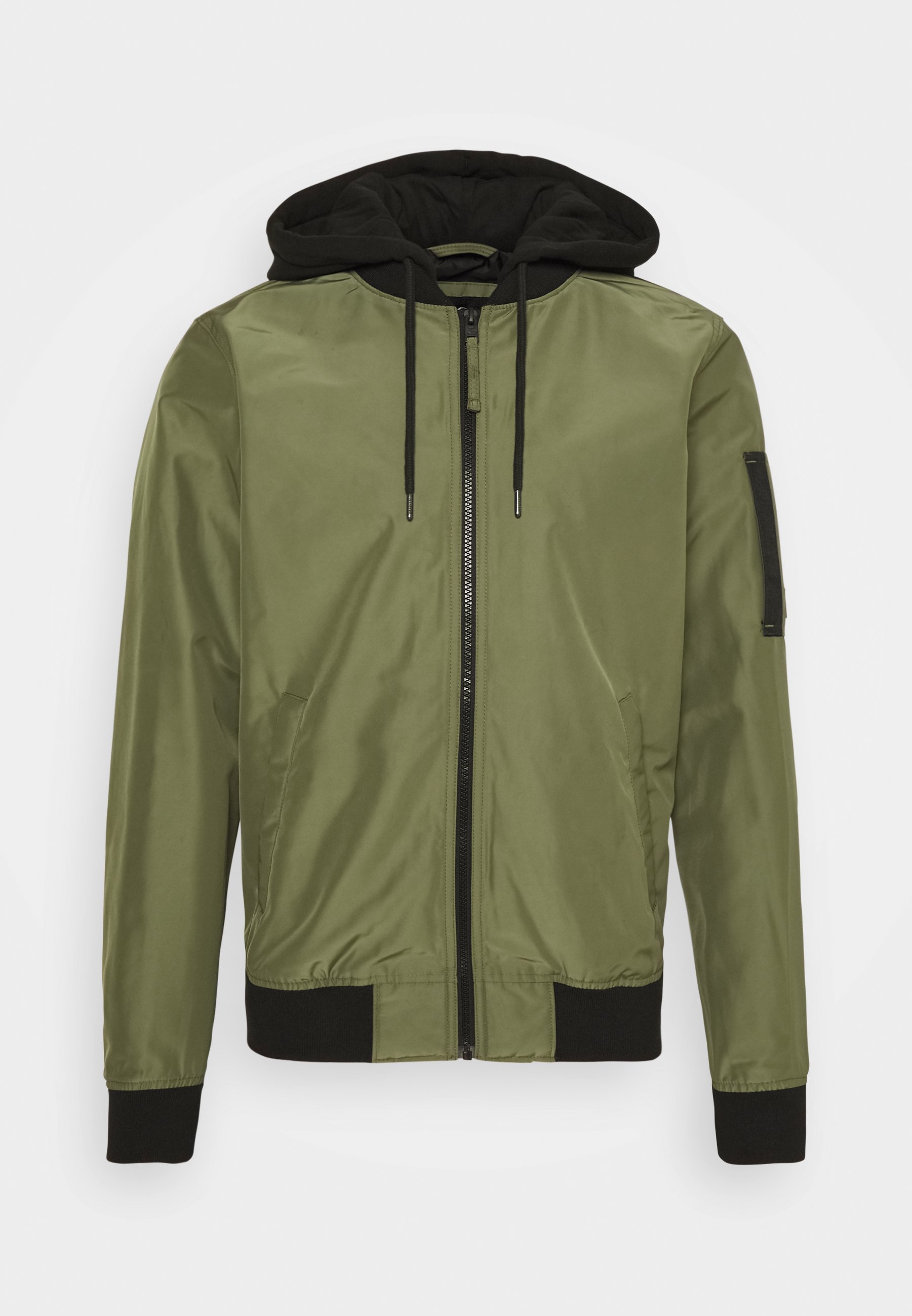 hooded bomber jacket hollister