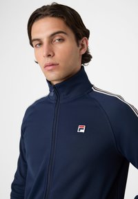 Fila APPAREL BIELLA REGULAR TAPED TRACK  - Træningsjakke - black iris