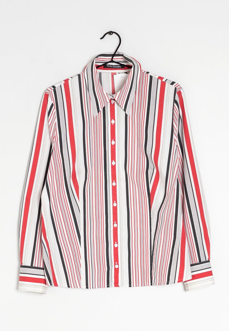 Betty Barclay Chemisier - red dark blue white