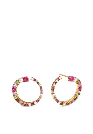 STAR CIRCLE - Boucles d'oreilles - gold-coloured