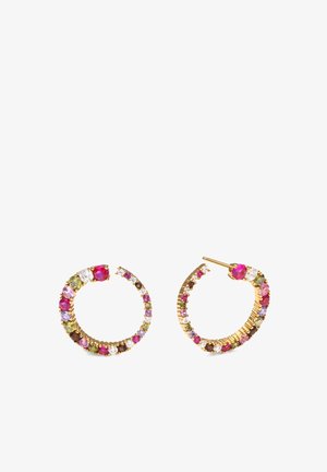 Singularu, STAR CIRCLE - Pendientes - gold-coloured