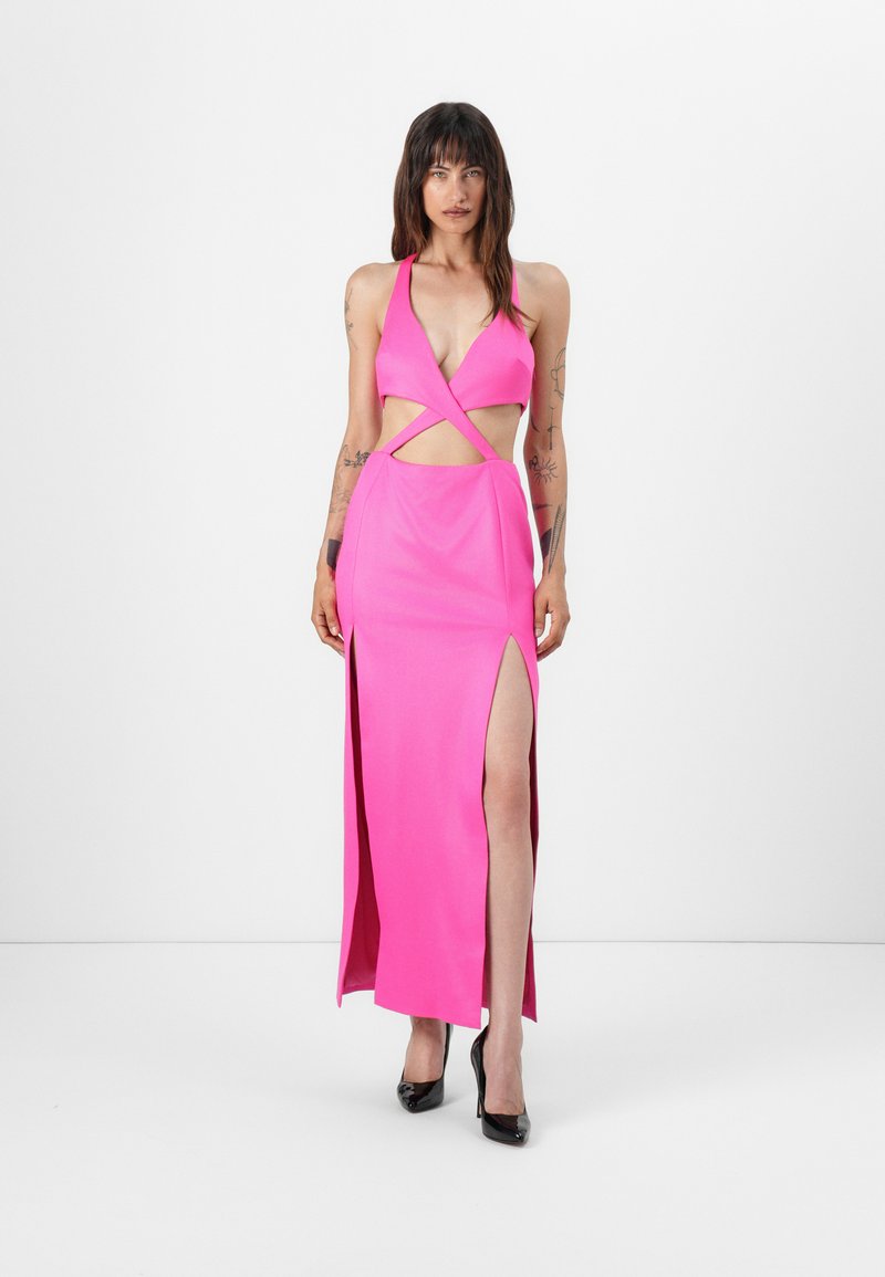 CHIARA FERRAGNI Cocktailjurk donkerroze