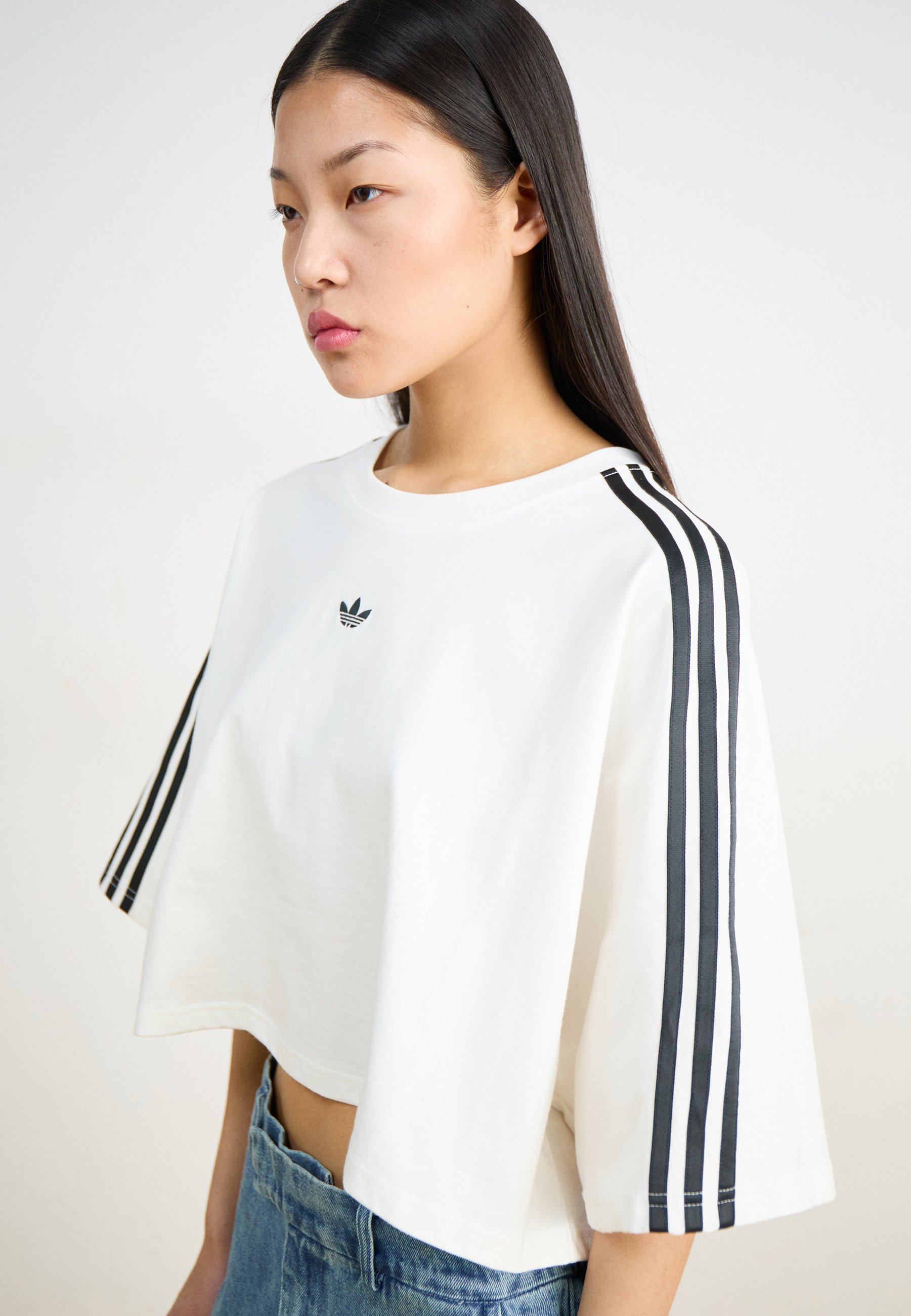 ★adidas★ ADILENIUM 3 Boxy Oversized Tee White Clothing - Adilenium Season 3 Boxy Oversized Tee - White