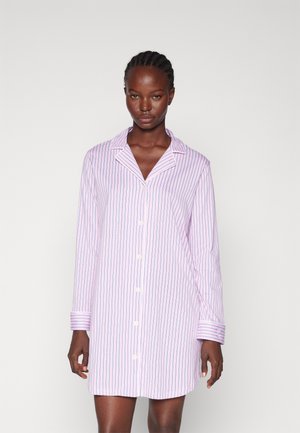 Lauren Ralph Lauren NOTCH COLLAR SLEEPSHIRT - Chemise de nuit / Nuisette - pink